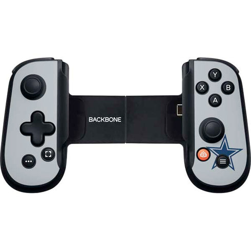 NFL Dallas Cowboys Silver Performance Series Backbone One for iPhone Game Controller Skin